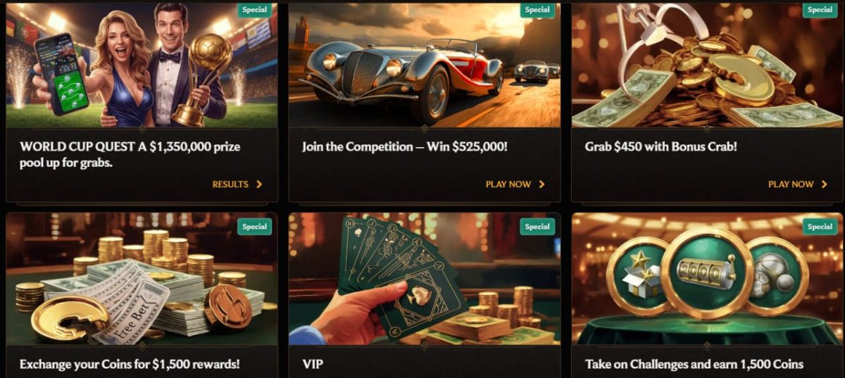CrownPlay Bonus 2026 — Welcome, Crab, EUR 3,000 Cashback image 3